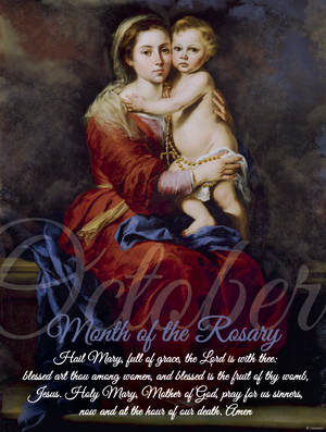 October - Dedicated to the Rosary - B