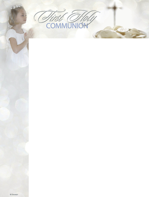 First Communion Child Wrapper