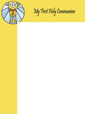 My First Holy Communion Wrapper