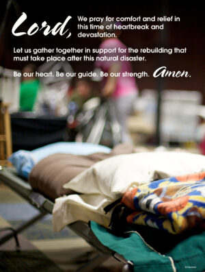 Natural Disaster Prayer
