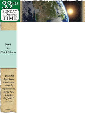 Ordinary Time 2018 - Week 33 - Traditional Wrapper