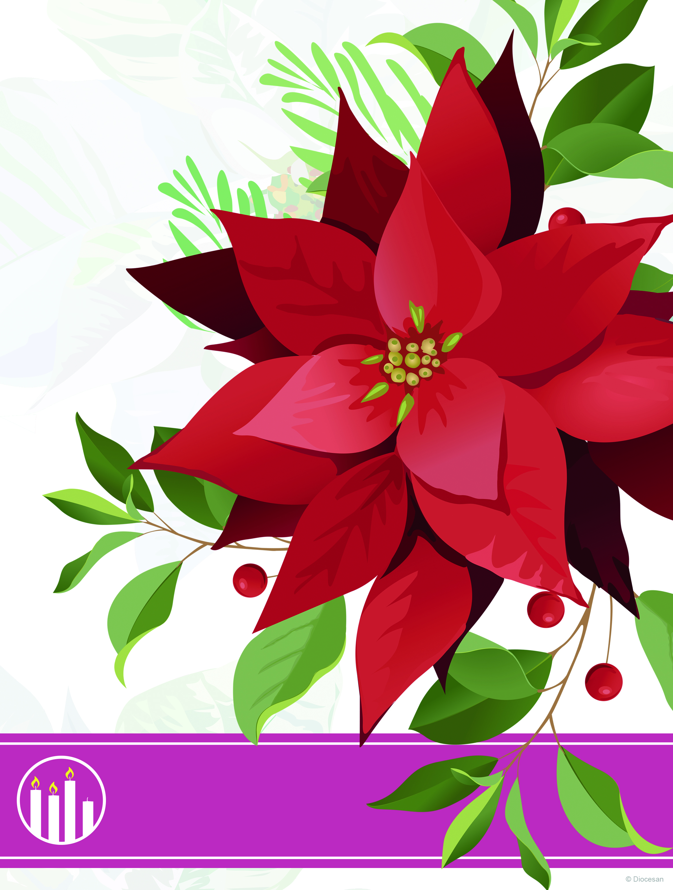 Advent Poinsettia Week 3 Art 1 Advent Poinsettia Week 3 Art