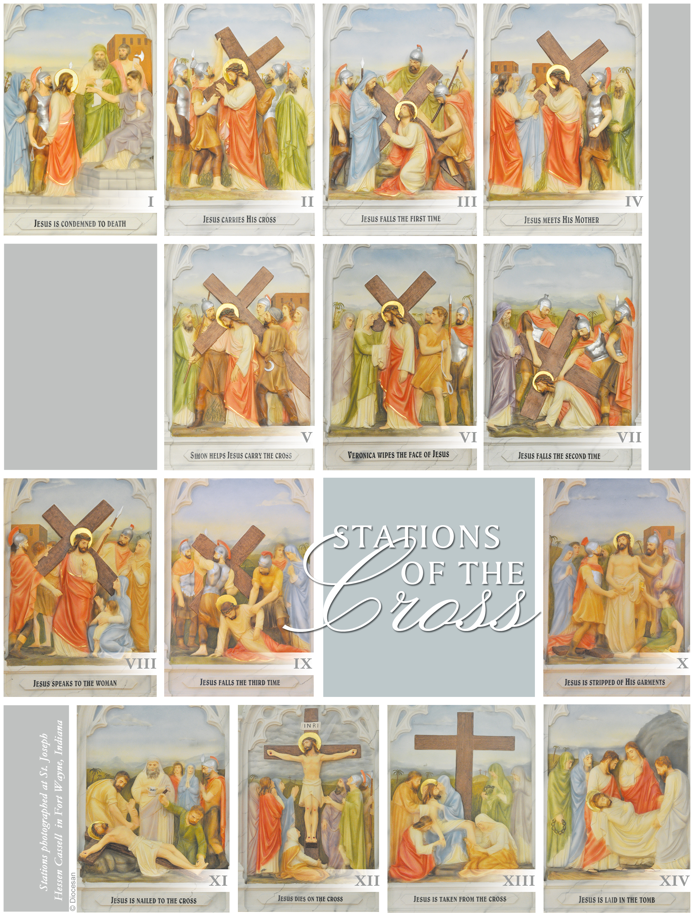 Stations of the Cross Gray 1 Stations of the Cross Gray