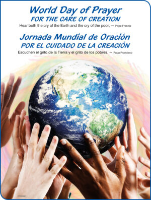 Hands Holding Earth Bilingual