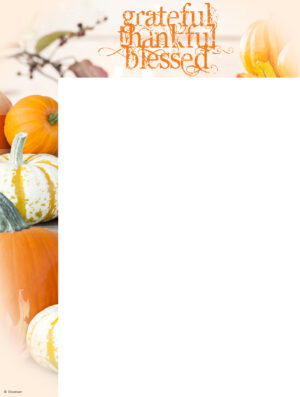 Thanksgiving Grateful Wrapper