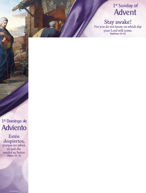 Advent Week 1 - Traditional - Bilingual Wrapper