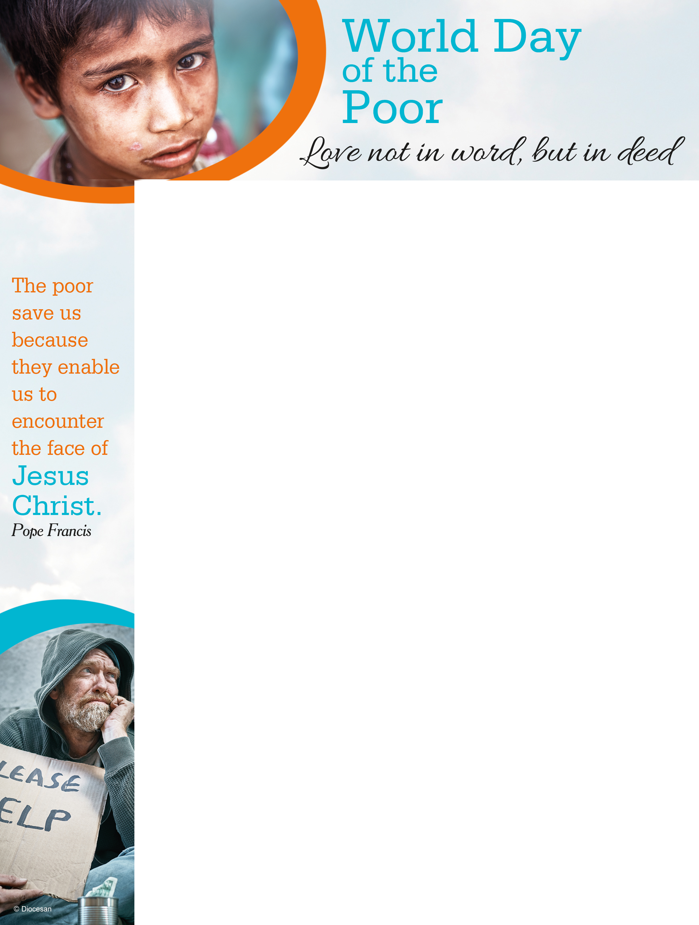 World Day of the Poor Wrapper 1 World Day of the Poor Wrapper