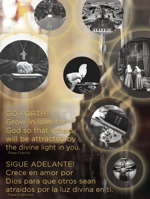 Consecrated Life - Go Forth! Bilingual