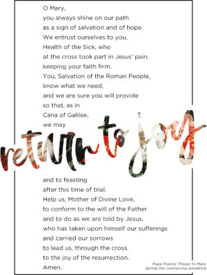 Prayers during Pandemic - Return to Joy