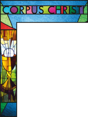 Corpus Christi Stained Glass - Wrapper
