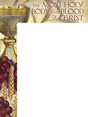 Body and Blood of Christ Chalice - Wrapper