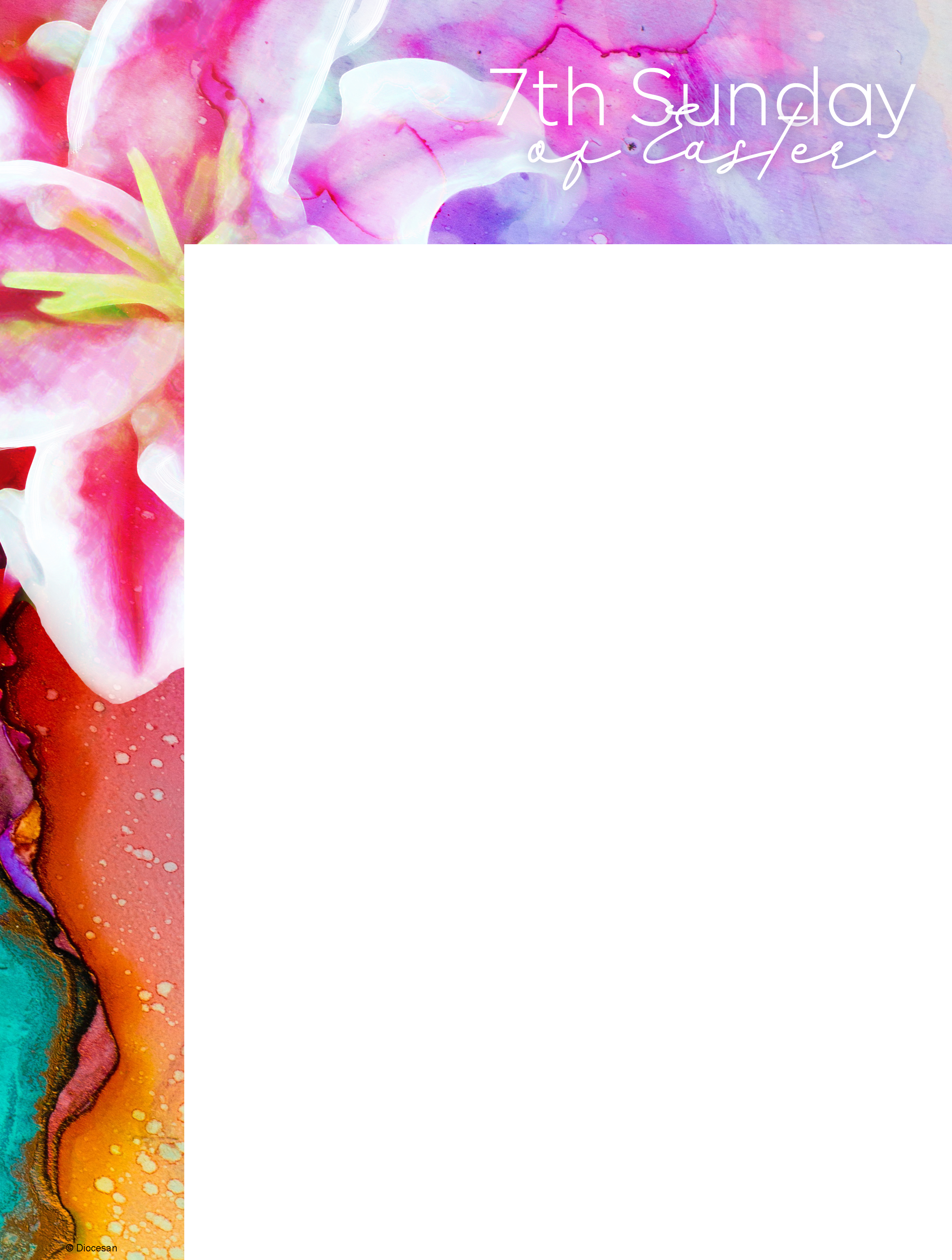 Colorful 7th Sunday of Easter Wrapper 1 Colorful 7th Sunday of Easter Wrapper