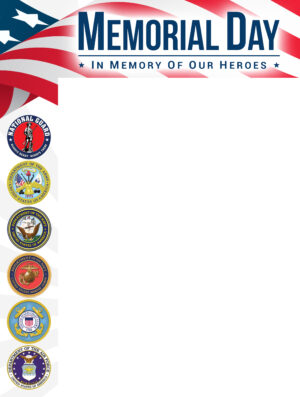 In Memory of Our Heroes Badges - Wrapper