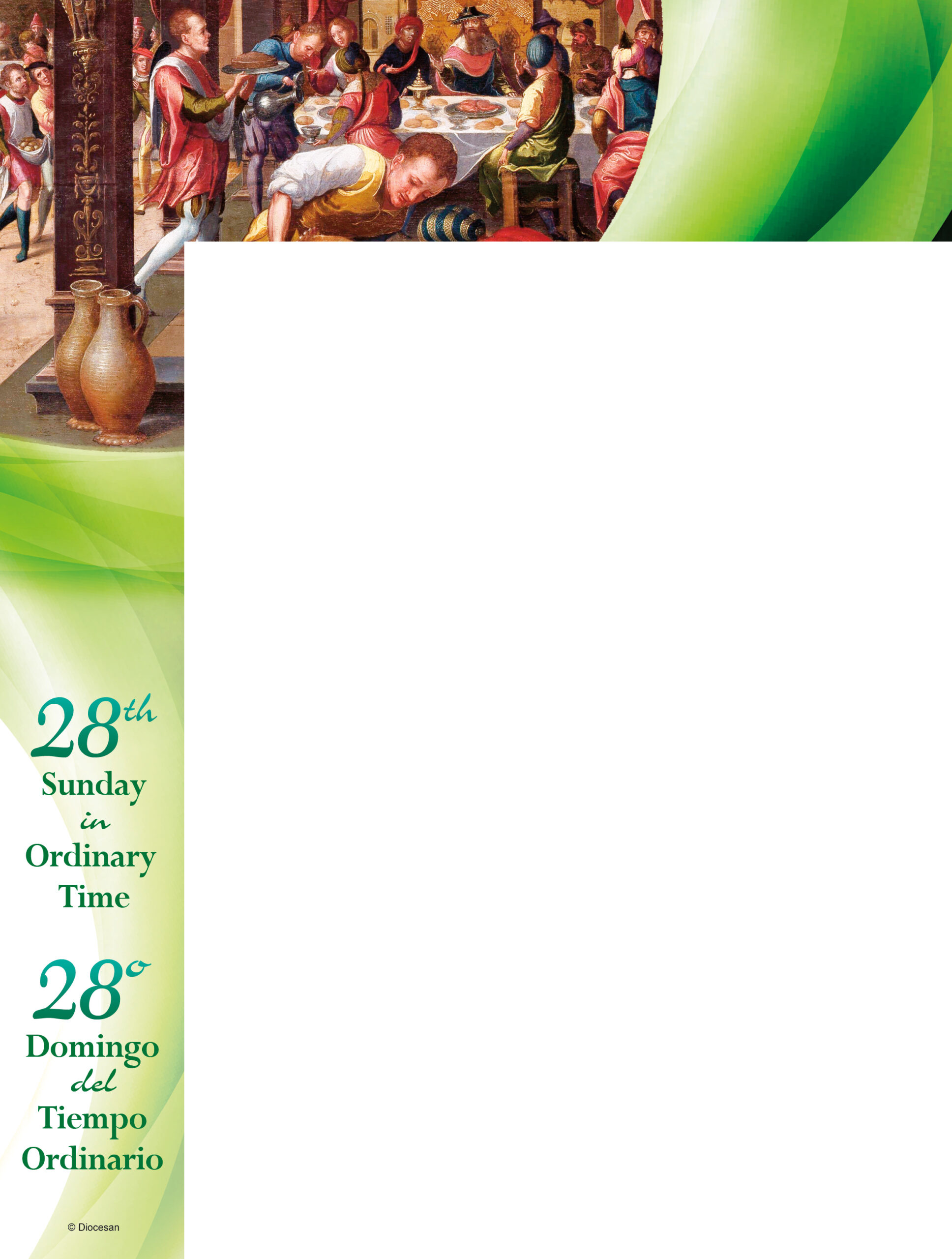 28th Sunday Traditional - Bilingual Wrapper 1 28th Sunday Traditional - Bilingual Wrapper