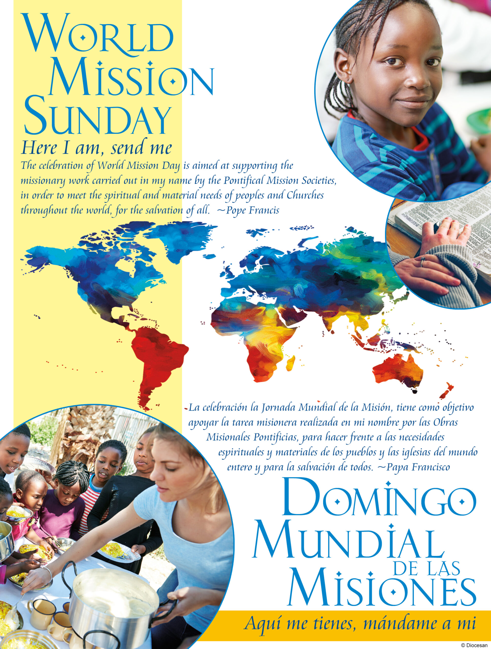 World Mission Sunday - Here I Am - Bilingual 1 World Mission Sunday - Here I Am - Bilingual