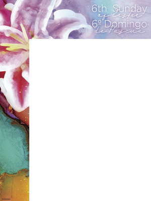 Colorful 6th Sunday of Easter Bilingual Wrapper