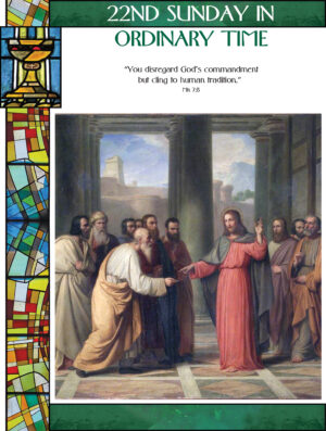 22nd Sunday of Ordinary Time - Stained Glass