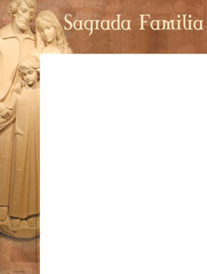 Holy Family Statue - Spanish - Wrapper