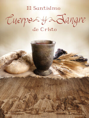 Body and Blood of Christ - Etched Wood - Spanish