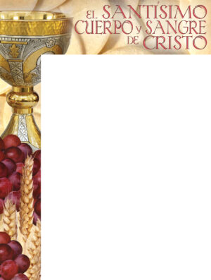 Body and Blood of Christ Chalice - Spanish Wrapper