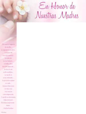 Mother's Day Tiny Flower - Spanish Wrapper