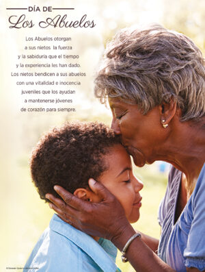 Grandparents Day Kiss - Spanish