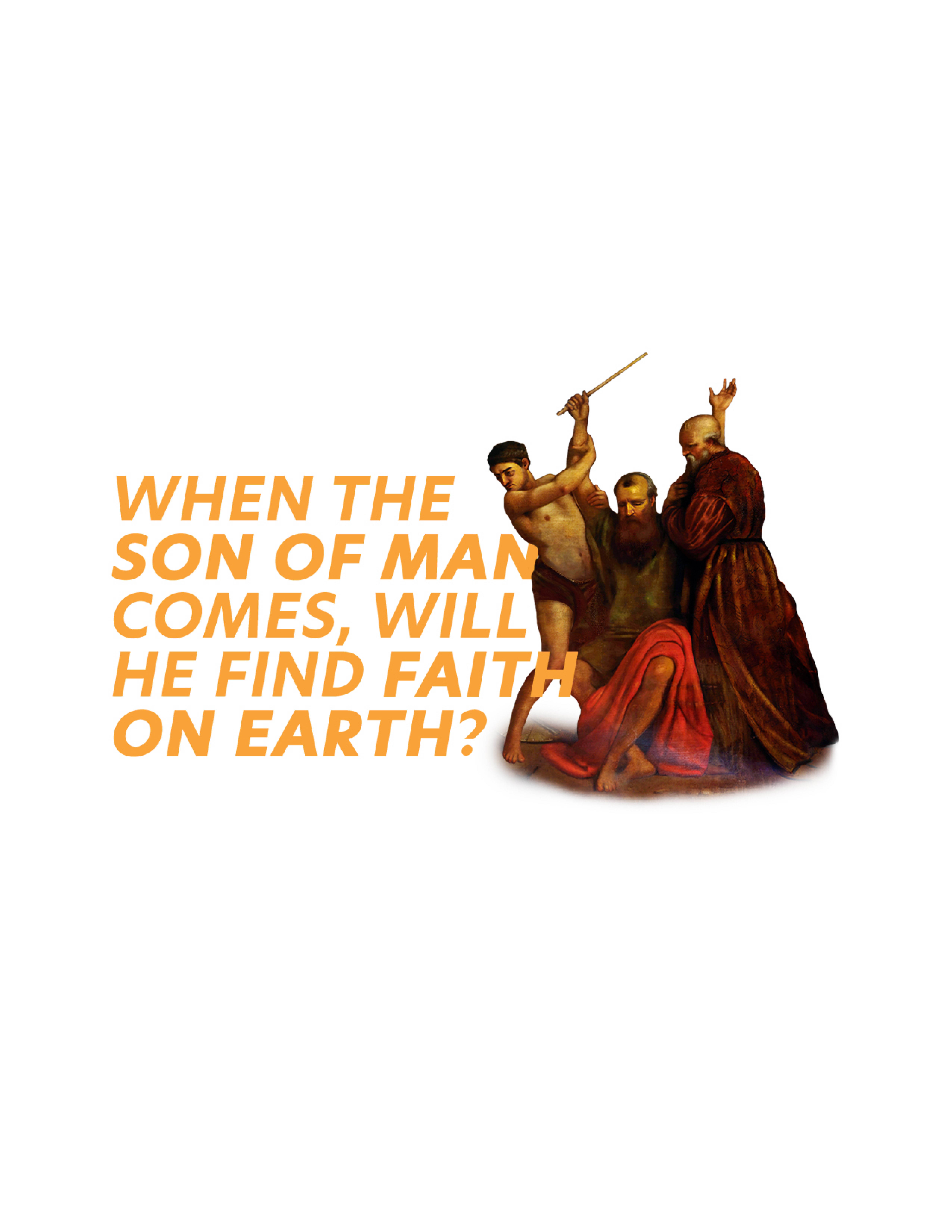29th Sunday in Ordinary Time - When The Son of Man Comes - Graphic 1 29th Sunday in Ordinary Time - When The Son of Man Comes - Graphic