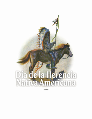Native American Heritage Day - Circle - Horseback