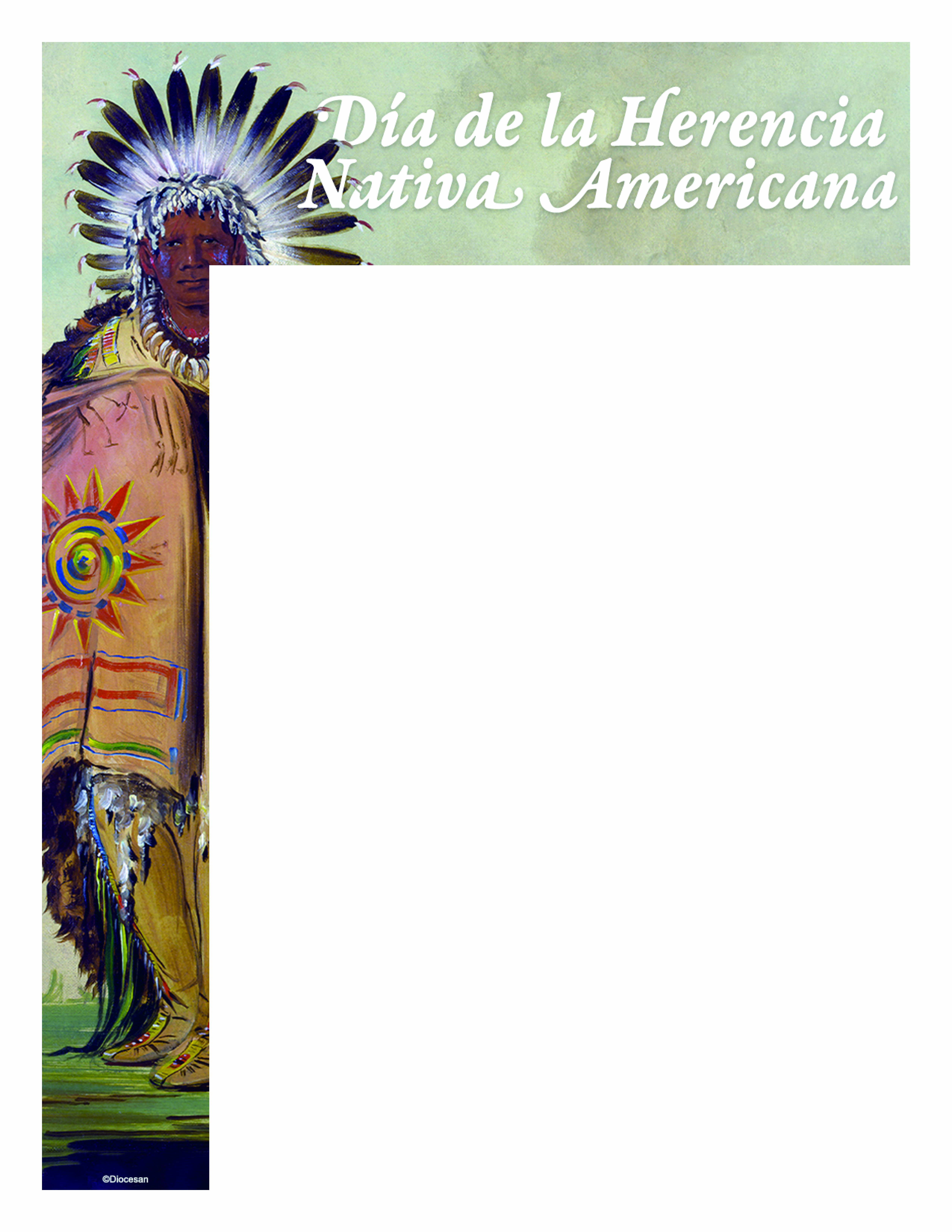 Native American Heritage Day  - Wrapper - Spanish