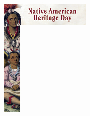 Native American Heritage Day - Parent and Child - Wrapper