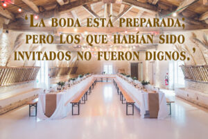 Ordinary Time - Week 28 - Gospel - Spanish