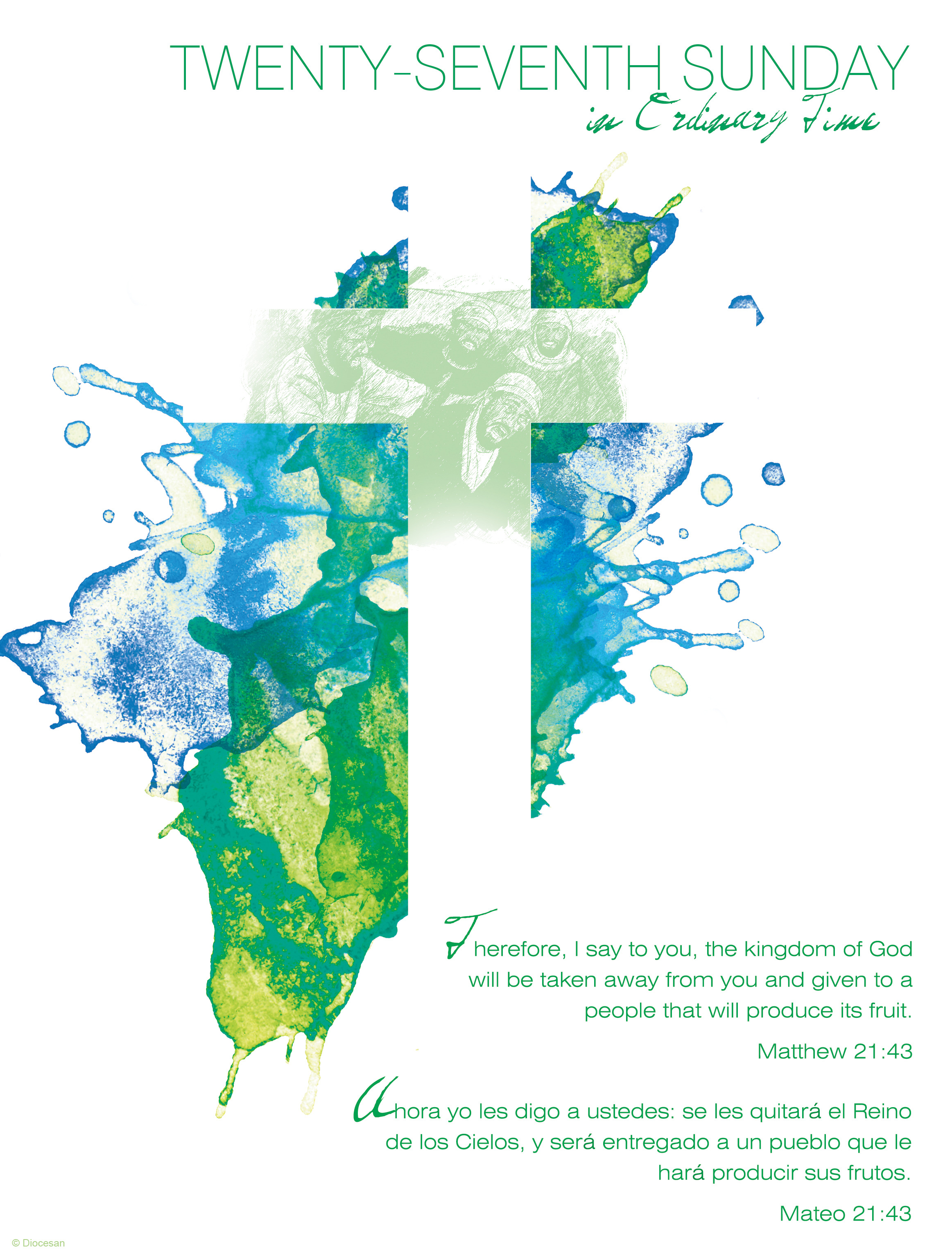 Ordinary Time - Week 27 - Watercolor - Bilingual 1 Ordinary Time - Week 27 - Watercolor - Bilingual