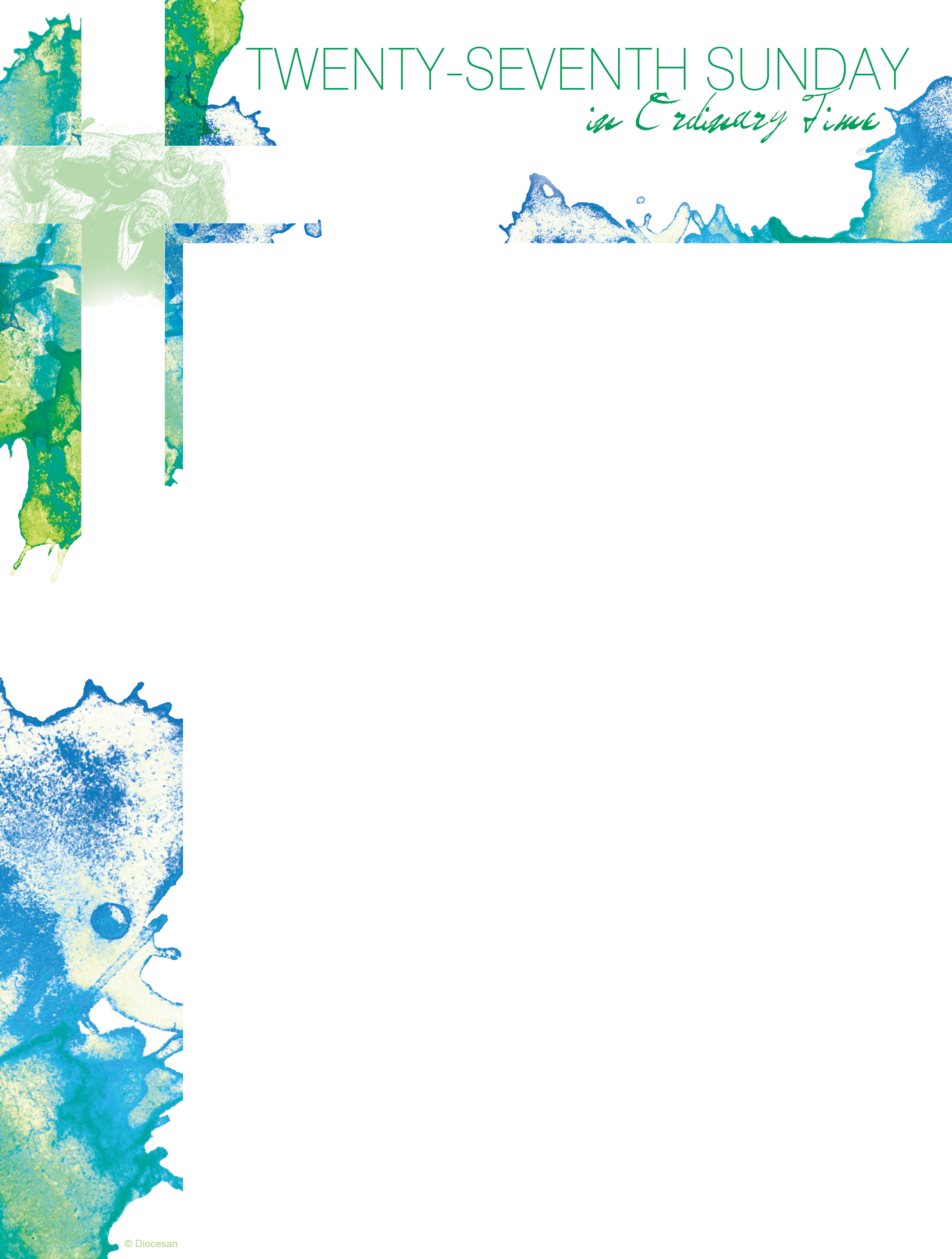 Ordinary Time - Week 27 - Watercolor - Wrapper 1 Ordinary Time - Week 27 - Watercolor - Wrapper