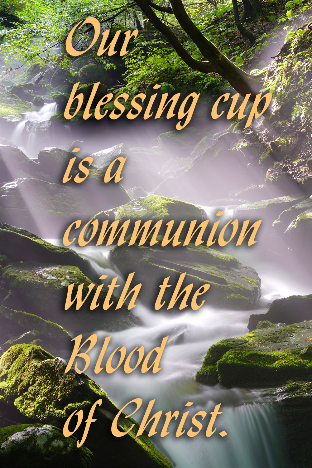 Holy Thursday - Lords Supper - Response - English