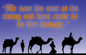 Epiphany - Gospel - English - B