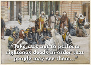 Ash Wednesday - Gospel - English - B