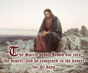 Lent - Week 1 - Gospel - English - B