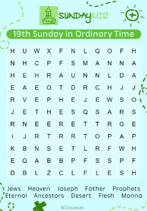 19th Sunday OT Cycle B Vertical