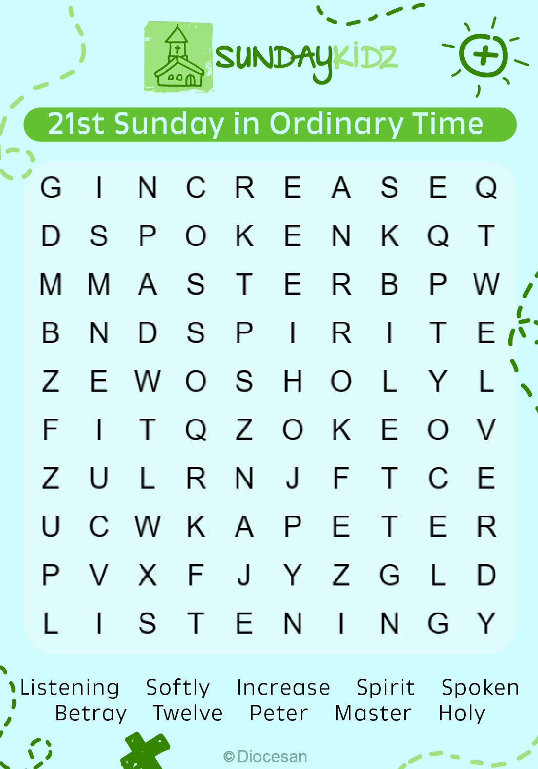 21st Sunday OT Cycle B Vertical 1 21st Sunday OT Cycle B Vertical