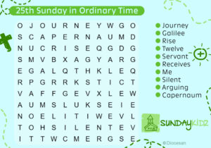 25th Sunday OT Cycle B Horizontal