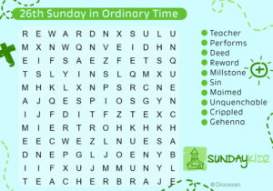 26th Sunday OT Cycle B Horizontal