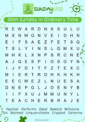 26th Sunday OT Cycle B Vertical