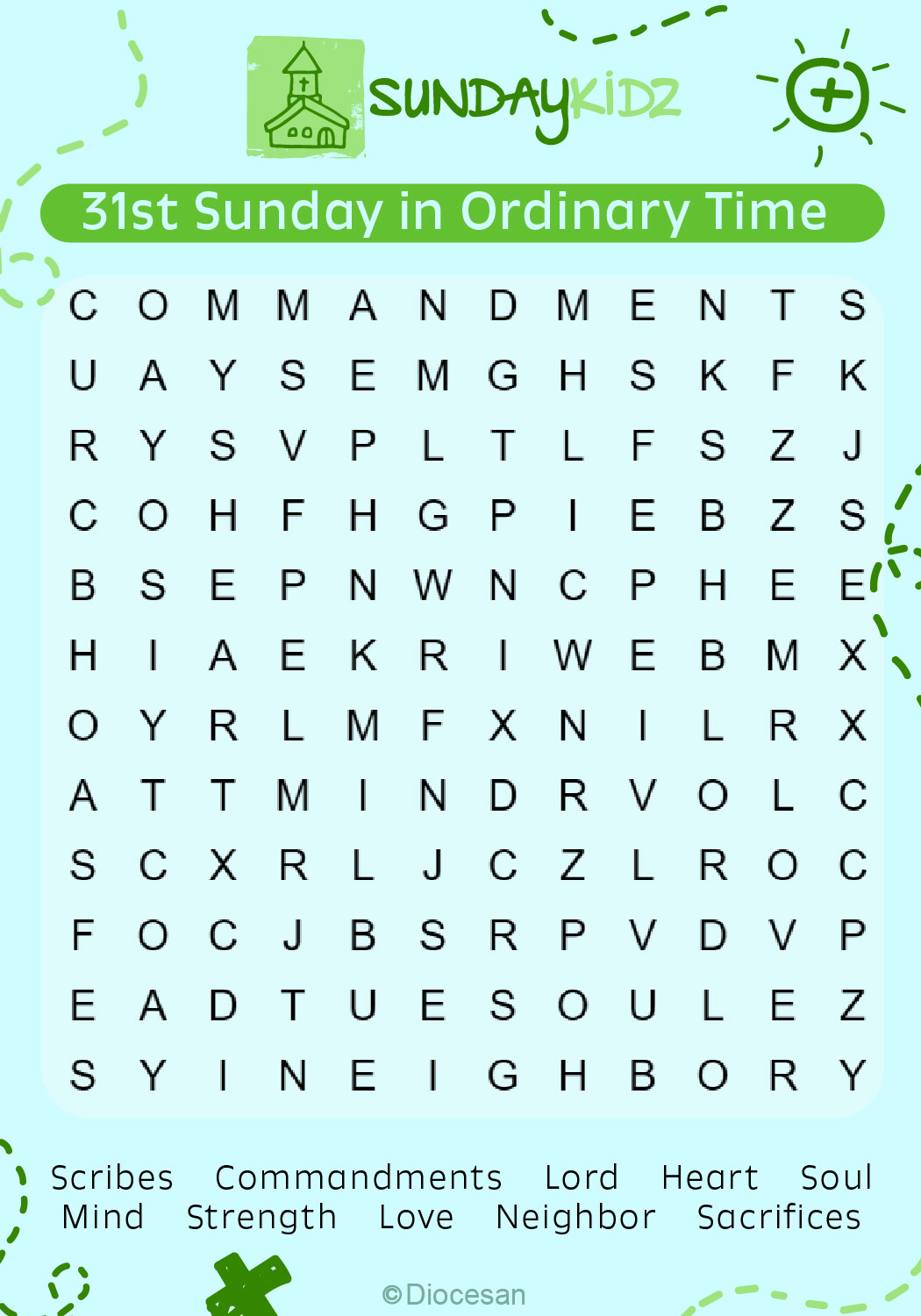 31st Sunday OT Cycle B Vertical 1 31st Sunday OT Cycle B Vertical