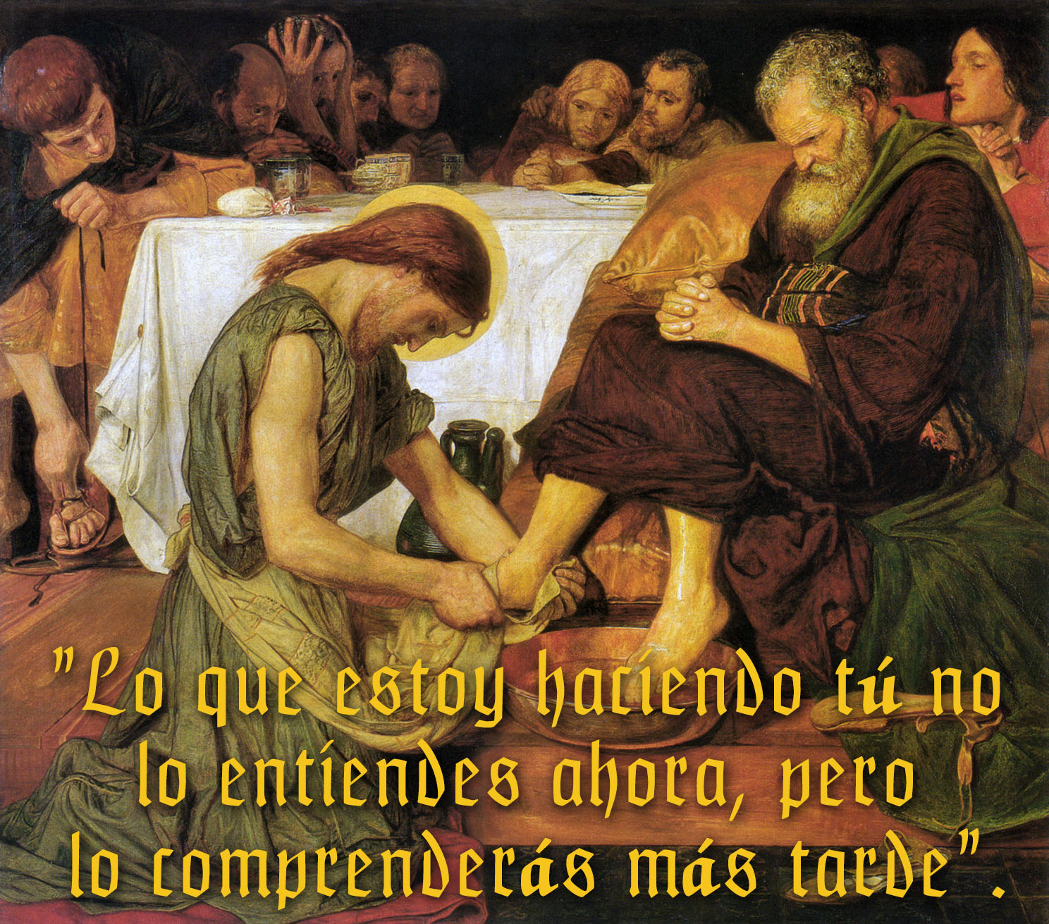 Holy Thursday - Lords Supper - Gospel - Spanish