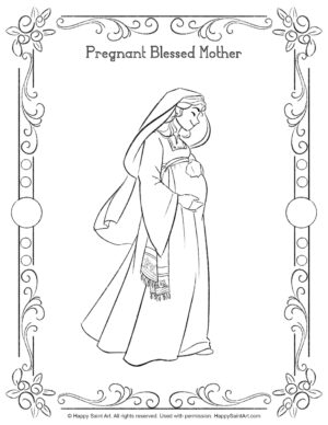 Pregnant Mary