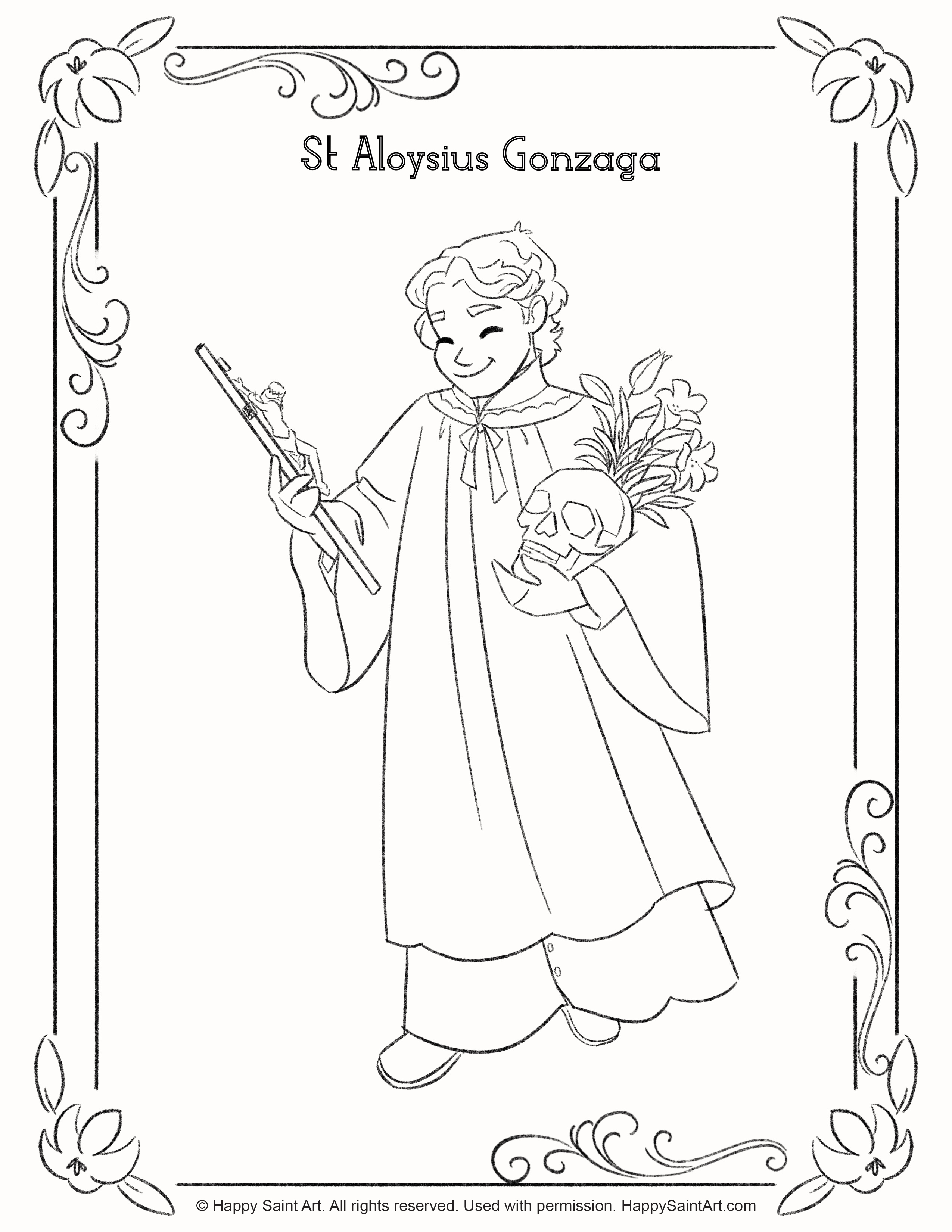 Saint Alyoisus Gonzaga