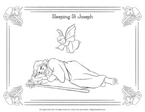 Saint Joseph Sleeping