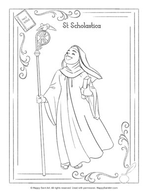 Saint Scholastica