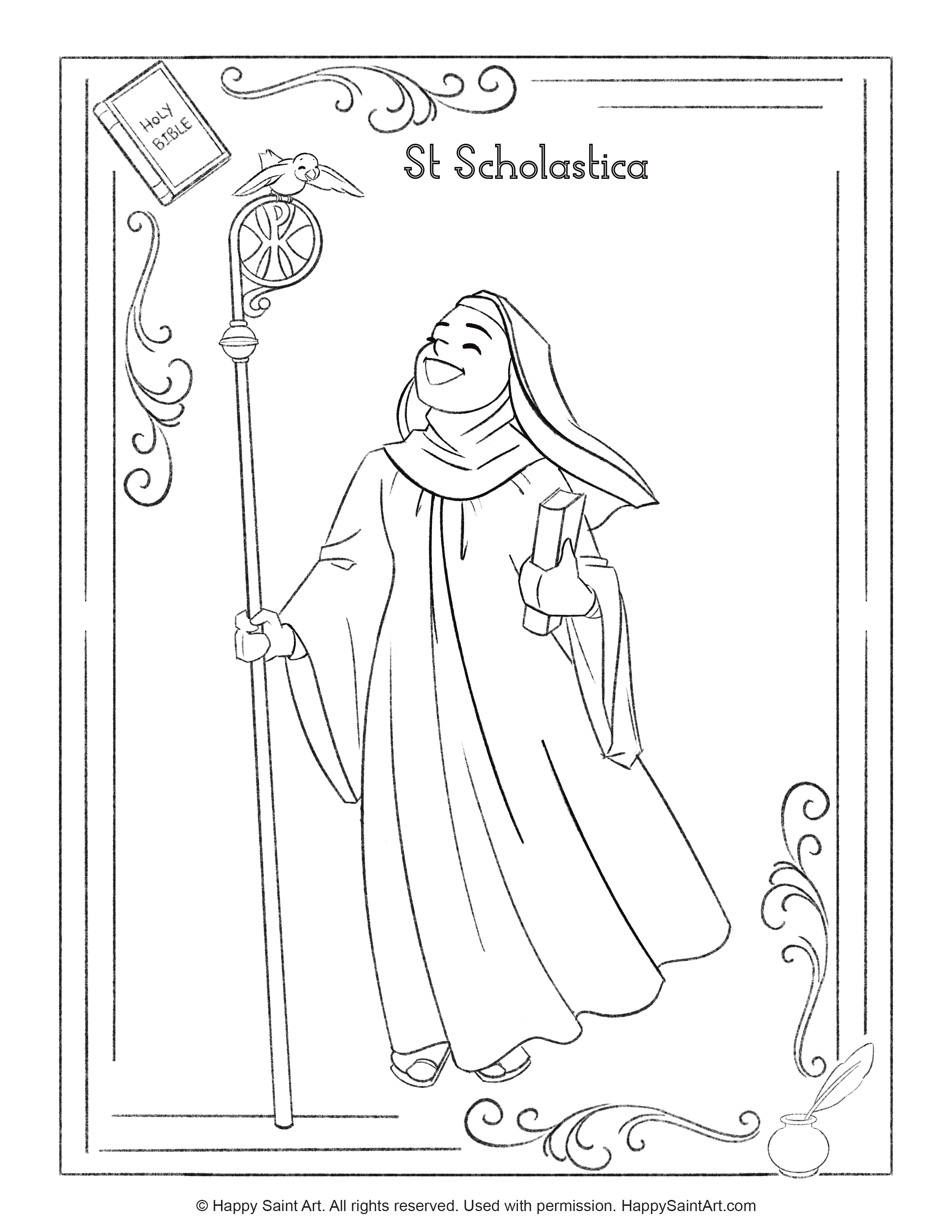 Saint Scholastica
