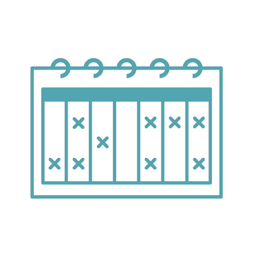 Calendar - Spot Color